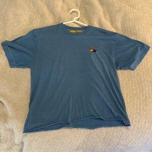 Aviator Nation Basic Boyfriend Tee, size M, blue